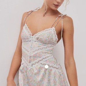 For Love and Lemons Farrah Slip Dress